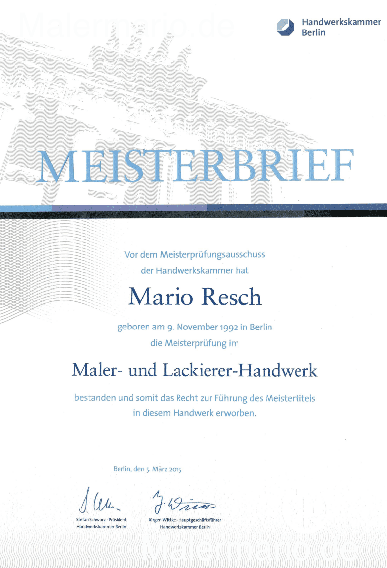 Meisterbrief